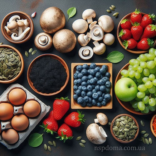 7 продуктів харчування для покращення пам`яті та роботи мозку